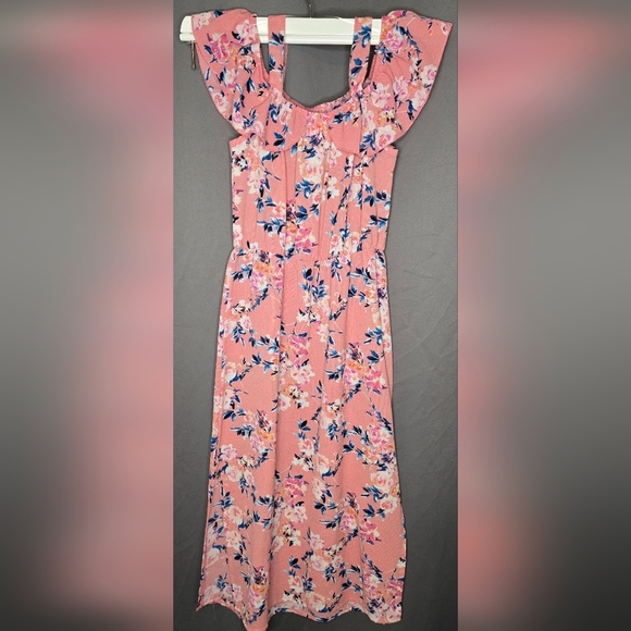 Girls Size 10 Jenna And Jessie Cold Shoulder Dress. - Picture 5 of 5
